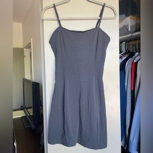 RVCA gray mini dress, size small